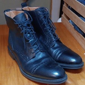 Stafford men's Black Leather Boots